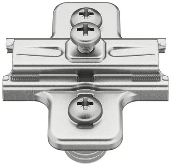 Plăcuță de montaj pentru balamale Häfele Metalla 510 SM, fixare prin presare