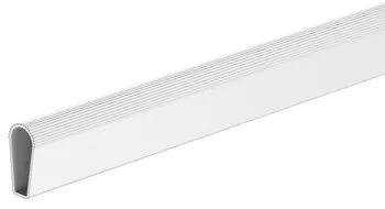 OVA-wardr.rail alu.wh. 15x30x1,2/2000mm