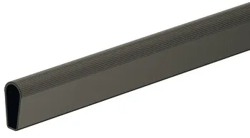 OVA-wardr.rail alu.grey 15x30x1,2/2000mm