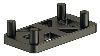 Profil end pl.grey f.support shelf