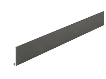 Profil din aluminiu pentru panouri AluSplash®, profil de închidere tip "L"