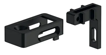 Wall connection Zi.black flexible