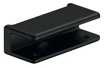 Shelf holder zi.black f.glass 8-10mm