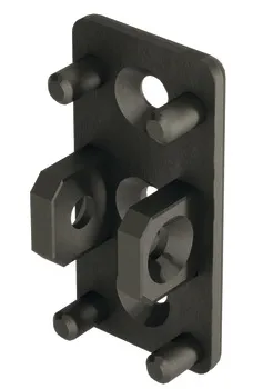 Profil connector zi.grey f.cross connec.