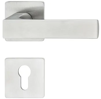 PC handle set 8 st.st.matt