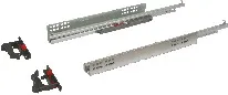 Glisiere sub sertar Häfele Matrix UM S30 19 mm, extragere totală, pentru materiale cu grosime ≤ 19 m