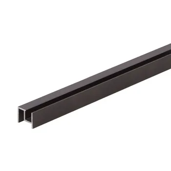 Profil de reducție pentru fixarea materialelor cu grosimea de 4 mm (sticlă, oglindă sau AluSplash) î