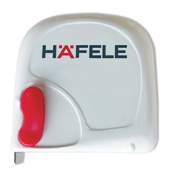 Ruletă Häfele, carcasă plastic, banda de măsurare metalică