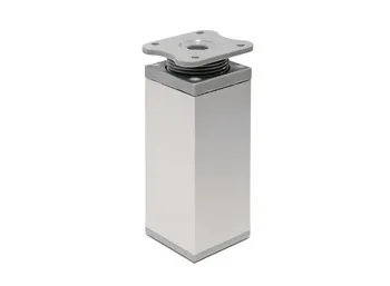 Picior Squaro, regl, Al 40x40mm, H=100mm