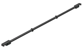 Lonjeron indiv.pt pantaloni,gri,L=498mm