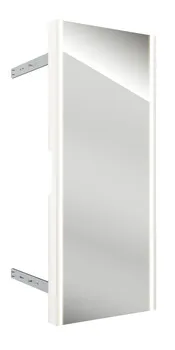 Mirror extendable rotatable LED white