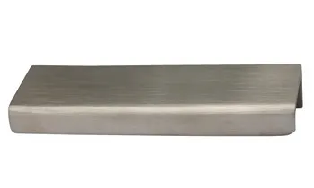Handle st.st.brushed 100x19mm