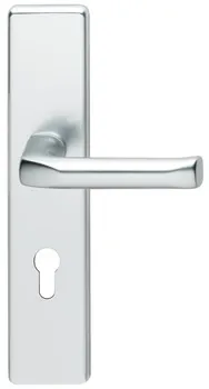 Set mânere de uşă, Aluminiu, Hoppe, London 61G/2222ZA/2210/113 categorie de rezistență la impact 1 (