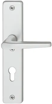 Set mânere de uşă, aluminiu, A91.12 SB2-LS, șild lung