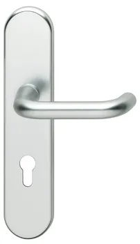 Set mânere de uşă, aluminiu, Hoppe, Paris 86G331/3310/138L(138) ES1 (rezistență la efracție)