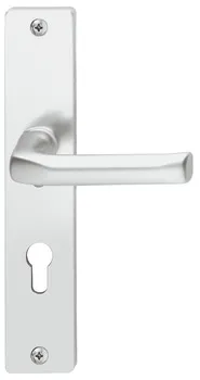 Set mânere de uşă, aluminiu, Hoppe, London 54/2221A/2440/113 ES0