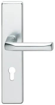 Set mânere de uşă, aluminiu, Hoppe, London 61/2221A/2210/113 ES1 (rezistență la efracție)