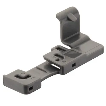 Locking pin left plastic grey