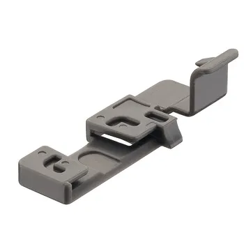 Locking pin right plastic grey