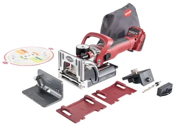 Mașină de frezat nuturi, Lamello Clamex P, Zeta P2, funcționare cu acumulator