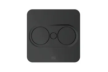 Priză încorporabilă TWIST 2, cu capac rotativ, dublă, 230 V