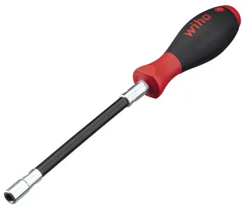 Șurubelniță cu mâner, tijă flexibilă și prelungitor de bit 1/4