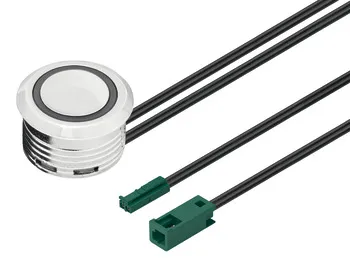 Întrerupător Loox5 pentru bandă LED alimentare 24 V, încastrabil, funcție oprit/pornit și reglarea i