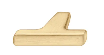 Knob zi.gold col.brush. 47x32mm
