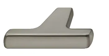 Knob zi.graphite colored 47x32mm