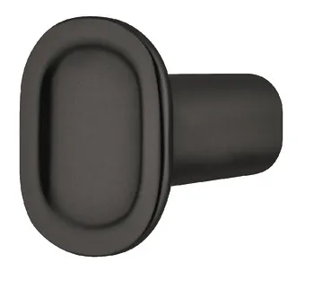 Knob zi.black matt 24x29mm
