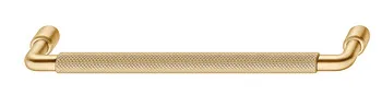 Handle zi.gold col.brush. 140x32mm