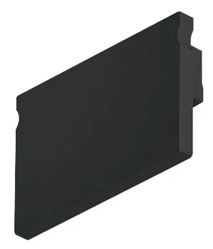 End caps black f. profile 4106/4107