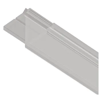 TOE-KICK LIGHT PROFILE COVER WH/ 3.0M