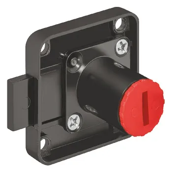 Încuietoare Häfele Symo, dornmass 25 mm, limbă scurtă 8 mm, pentru utilizare cu miez cilindru Symo