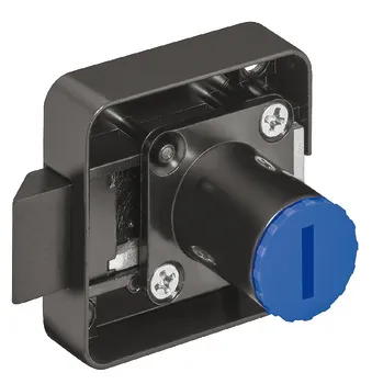 Broască pentru înșurubat cu zăvor cu arc, Symo, distanţa între placa frontală şi axa butucului 25 mm