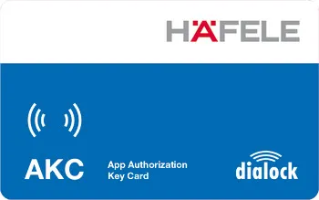 App Authorization Key Card set (AKC)