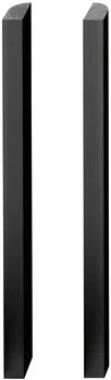 End profile alu.black 600mm
