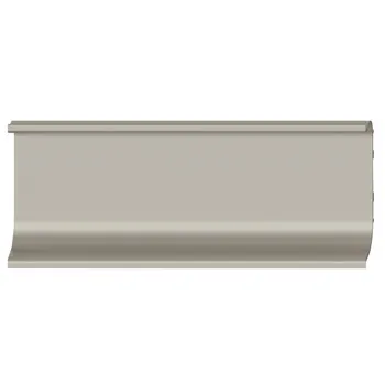 Rec.grip C-profile alu.st.st.col.5000mm