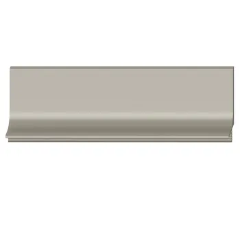 Recessed grip prof.alu.st.st.col.595mm