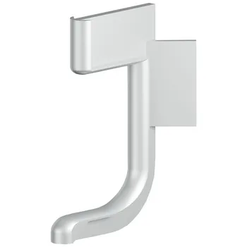 Colțar exterior din plastic pentru mâner orizontal tip J cu profil LED
