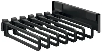 Suport extractibil pentru pantaloni Conero, negru, 475x457 mm