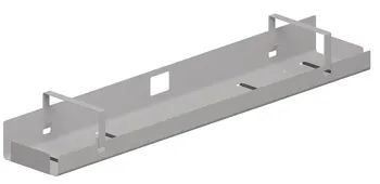 Cable duct foldable 600x175x126mm aluc.