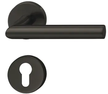 PC set 8 stainl.steel black DT=38-42mm