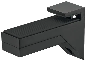 Shelf support black matt w/o fix.8/30mm