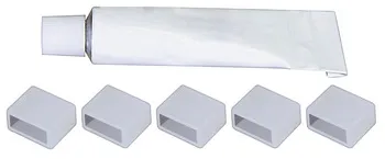 Capac de capăt pentru bandă LED 8 mm, încapsulată silicon