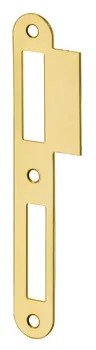 Placă de închidere cu flanșă, pentru uşi fără falț, 170 mm, drept
