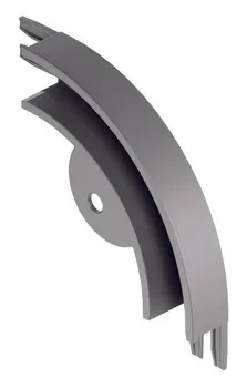 90° bend grey