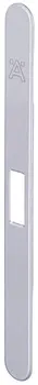 mag.lock cover chr.matt. 196x18mm