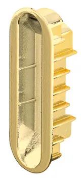 mag.strike pl.brass pol. 59.2x20x0.7mm