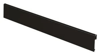 Inner front panel glass black 1100mm